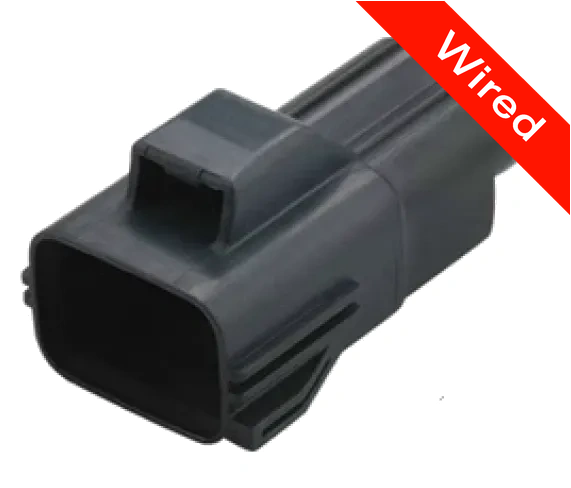 2 Pins Male connector with 10 cm wires | PRCW2-0147-A