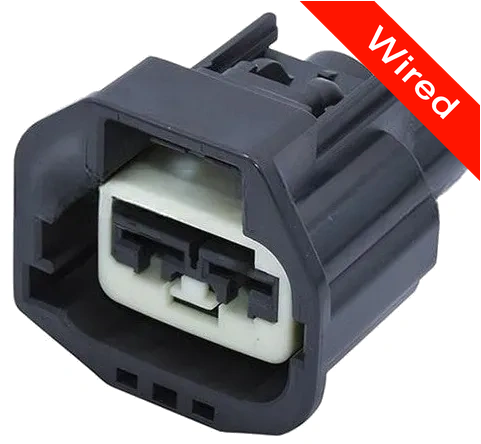 2 Pins Female connector with 10 cm wires | PRCW2-0147-B