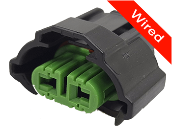 [PRCW2-0150-B] 2 Pin Female connector with 10cm wires PRCW2-0150-B