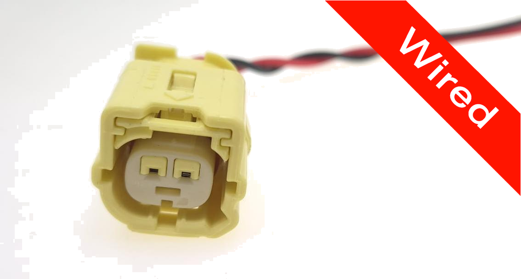 [PRCW2-0155-B] 2 Pin Female connector with 10cm wires PRCW2-0155-B