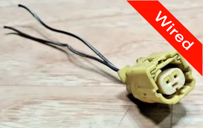 [PRCW2-0155-B] 2 Pins Female connector with 10 cm wires | PRCW2-0155-B