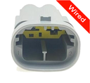2 Pins Male connector with 10 cm wires | PRCW2-0163-A