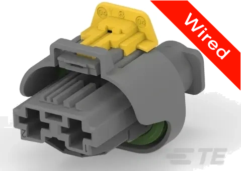 2 Pins Female connector with 10 cm wires | PRCW2-0163-B