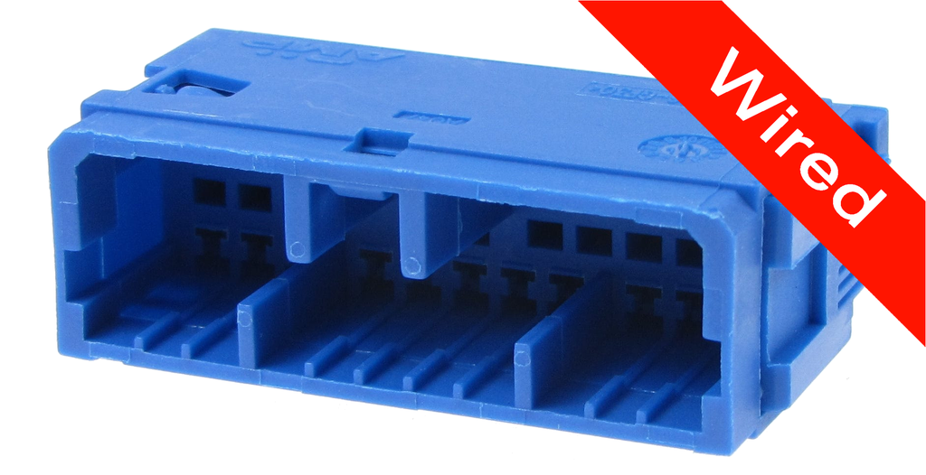 20 Pins Male connector with 10 cm wires | PRCW20-0001-A
