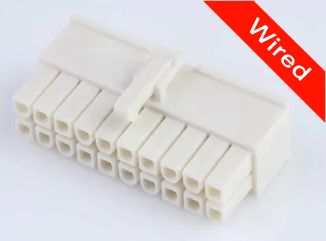 20 Pins Female connector with 10 cm wires | PRCW20-0005-B