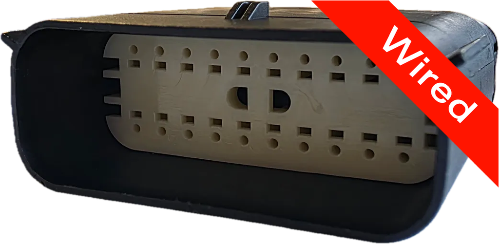 20 Pins Male connector with 10 cm wires | PRCW20-0006-A