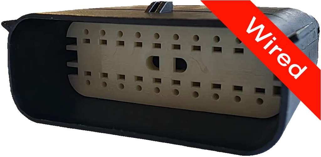 20 Pins Male connector with 10 cm wires | PRCW20-0006-A