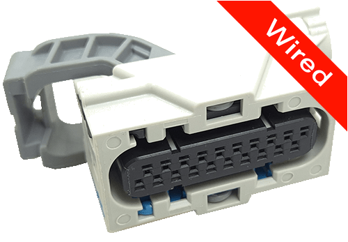 20 Pins Female connector with 10 cm wires | PRCW20-0007-B