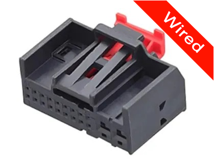 20 Pins Female connector with 10 cm wires | PRCW20-0011-B