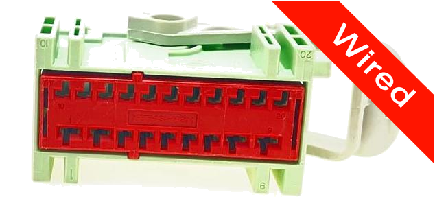 [PRCW20-0012-B] 20 Pin Female connector with 10cm wires | PRCW20-0012-B