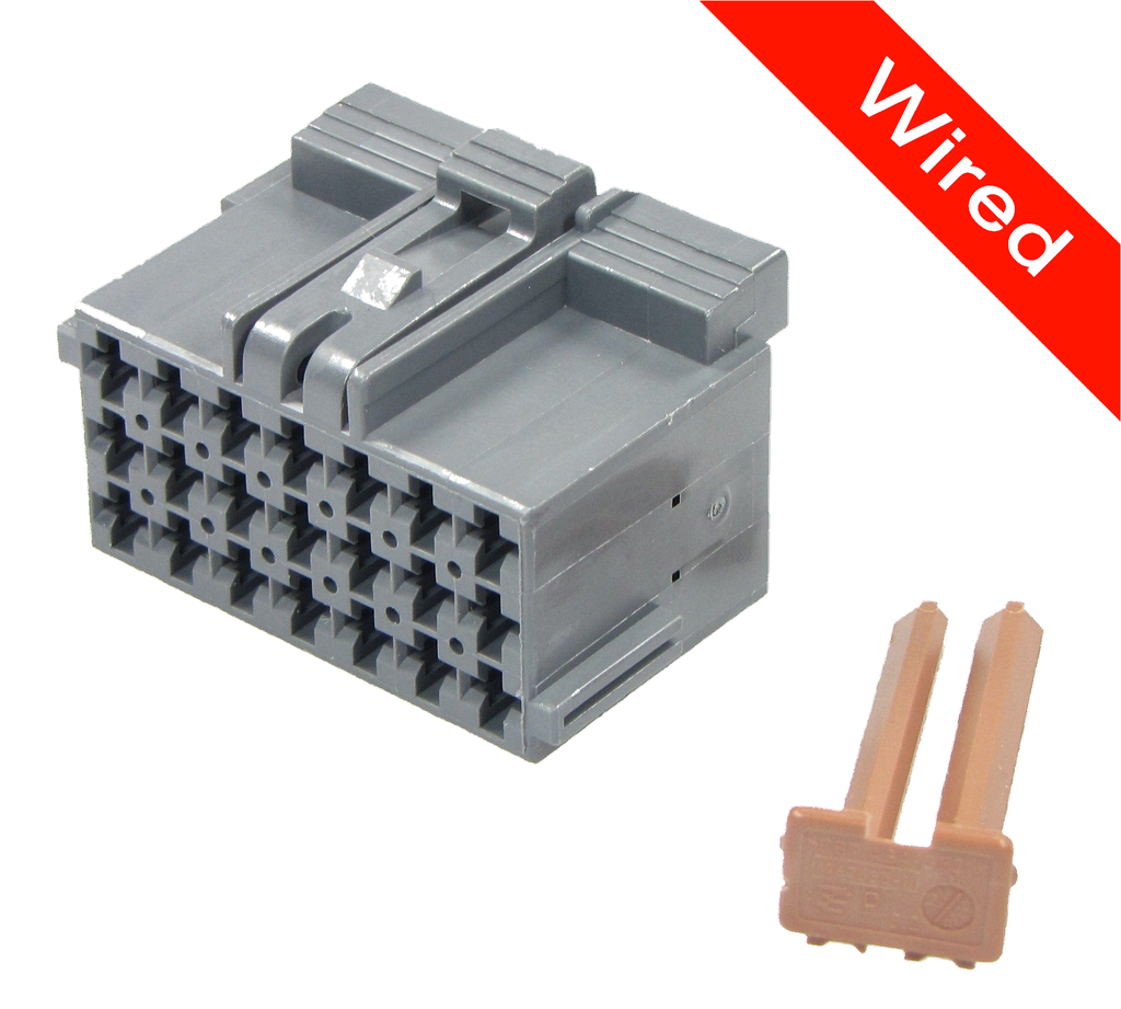 21 Pins Female connector with 10 cm wires | PRCW21-0001-B