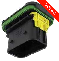 21 Pins Male connector with 10 cm wires | PRCW21-0002-A