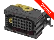 [PRCW21-0002-B] 21 Pin Female connector with 10cm wires | PRCW21-0002-B