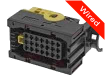 [PRCW21-0002-B] 21 Pin Female connector with 10cm wires PRCW21-0002-B