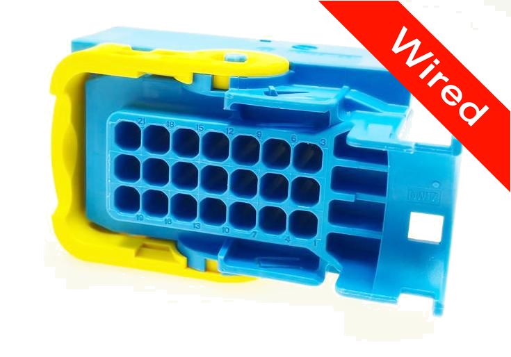 [PRCW21-0008-B] 21 Pin Female connector with 10cm wires PRCW21-0008-B