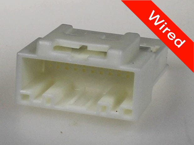 22 Pins Male connector with 10 cm wires | PRCW22-0001-A