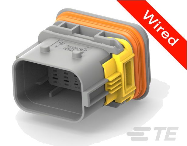 22 Pins Male connector with 10 cm wires | PRCW22-0003-A