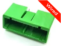 22 Pins Male connector with 10 cm wires | PRCW22-0004-A