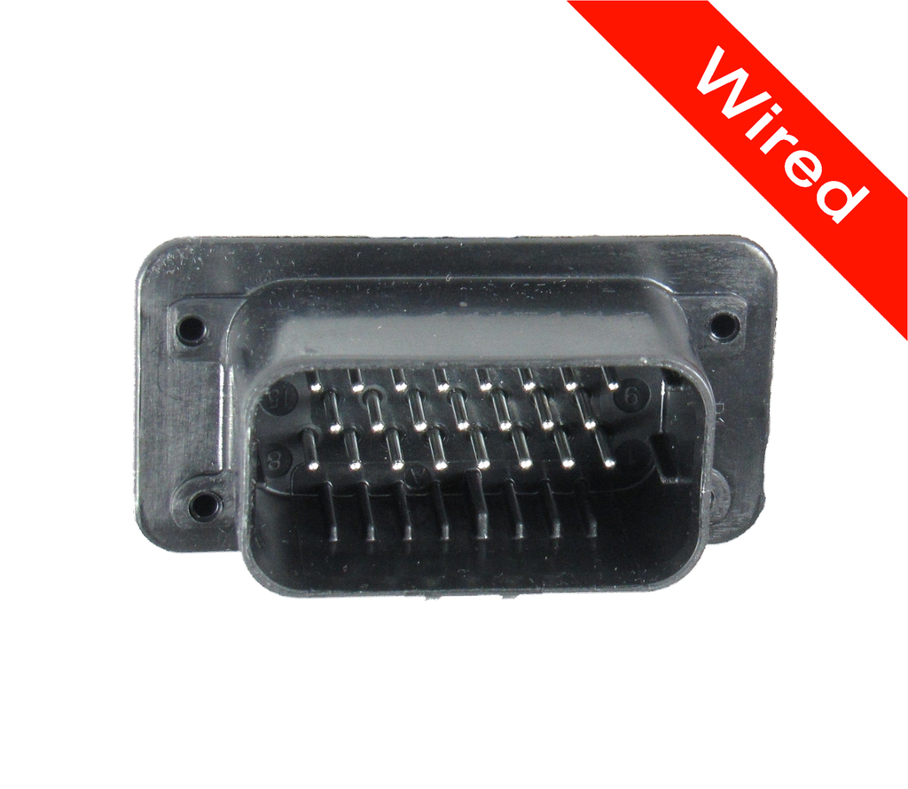 23 Pins Male connector with 10 cm wires | PRCW23-0001-A