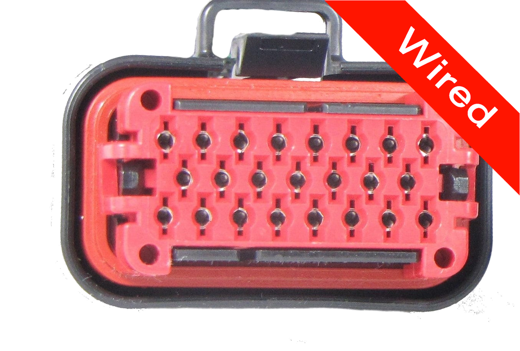 [PRCW23-0001-B] 23 Pins Female connector with 10 cm wires | PRCW23-0001-B