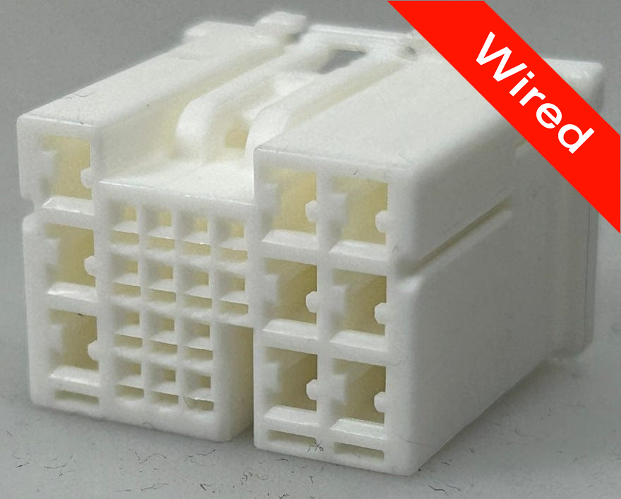 23 Pins Female connector with 10 cm wires | PRCW23-0005-B