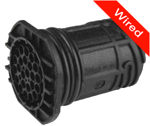 [PRCW24-0001-A] 24 Pin Male connector with 10cm wires PRCW24-0001-A