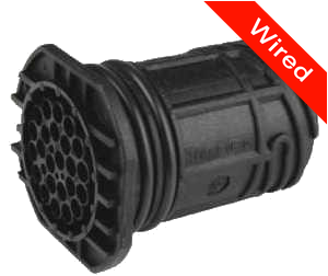 24 Pins Male connector with 10 cm wires | PRCW24-0001-A