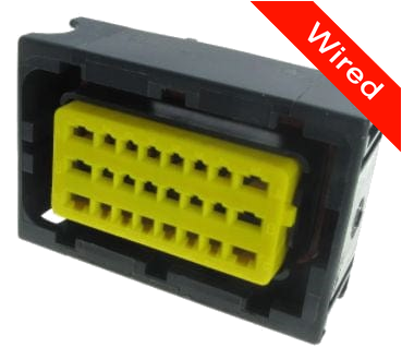 [PRCW24-0004-B] 24 Pin Female connector with 10cm wires PRCW24-0004-B