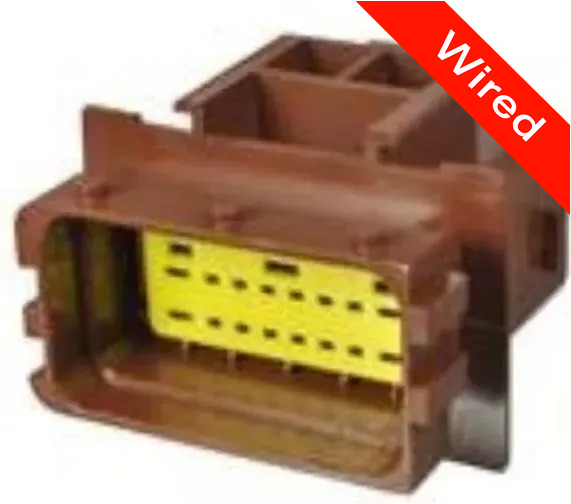 24 Pins Male connector with 10 cm wires | PRCW24-0006-A