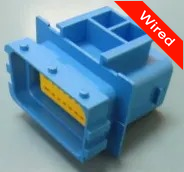 24 Pins Male connector with 10 cm wires | PRCW24-0007-A