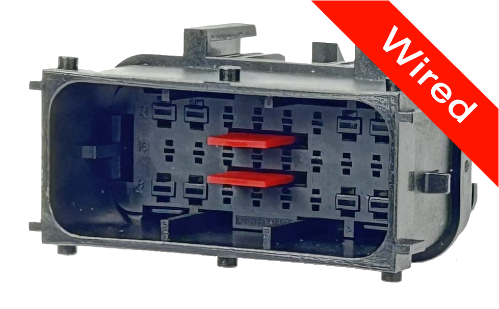 24 Pins Male connector with 10 cm wires | PRCW24-0008-A