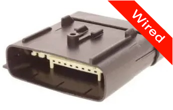 24 Pins Male connector with 10 cm wires | PRCW24-0012-A
