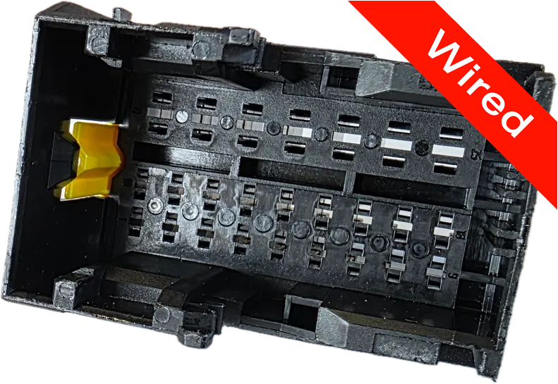 25 Pins Male connector with 10 cm wires | PRCW25-0001-A