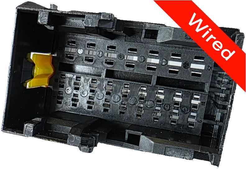 25 Pins Male connector with 10 cm wires | PRCW25-0001-A