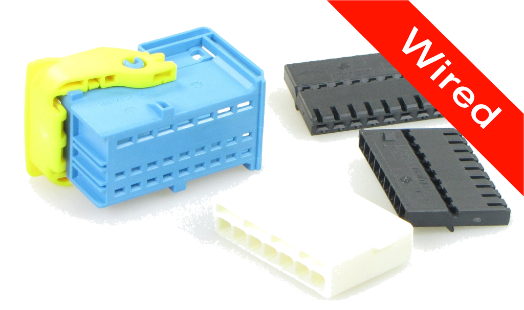 [PRCW25-0001-B] 25 Pins Female connector with 10 cm wires | PRCW25-0001-B