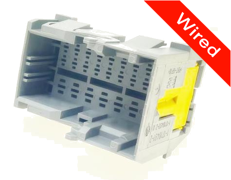 [PRCW25-0002-A] 25 Pins Male connector with 10 cm wires | PRCW25-0002-A