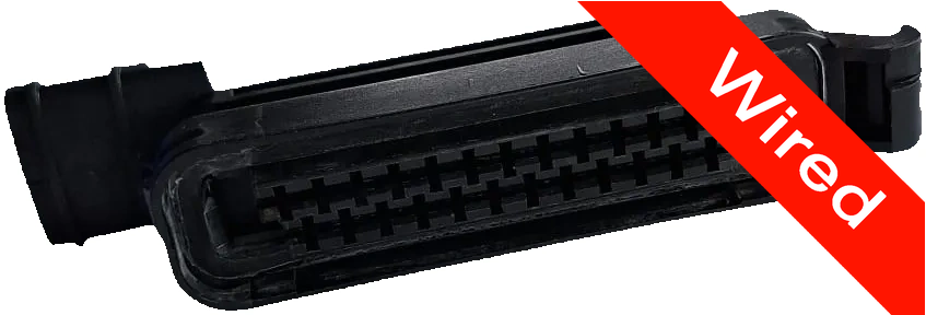 25 Pins Female connector with 10 cm wires | PRCW25-0005-B