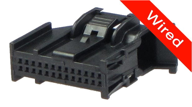 [PRCW26-0002-B] 26 Pins Female connector with 10 cm wires | PRCW26-0002-B