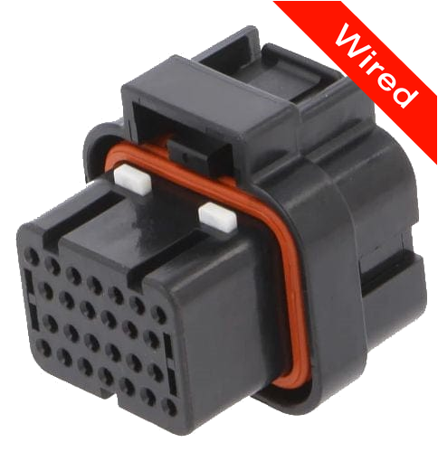 26 Pins Female connector with 10 cm wires | PRCW26-0003-B