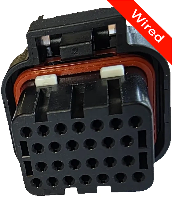 [PRCW26-0008-B] 26 Pins Female connector with 10 cm wires | PRCW26-0008-B