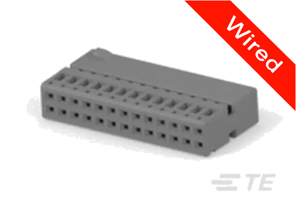 [PRCW26-0009-B] 26 Pins Female connector with 10 cm wires | PRCW26-0009-B