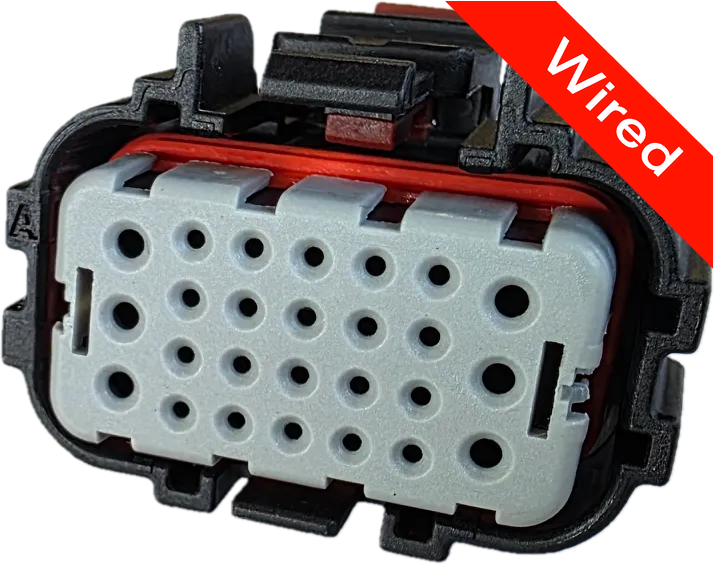 [PRCW26-0011-B] 26 Pins Female connector with 10 cm wires | PRCW26-0011-B