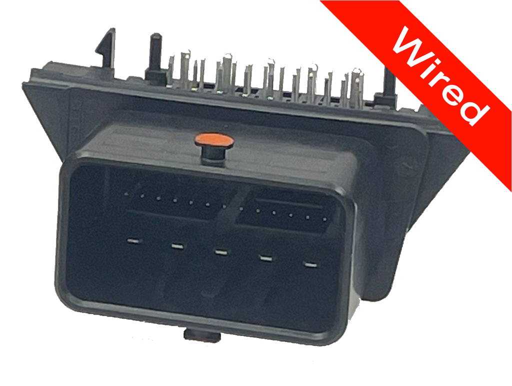 28 Pins Male connector with 10 cm wires | PRCW28-0002-A