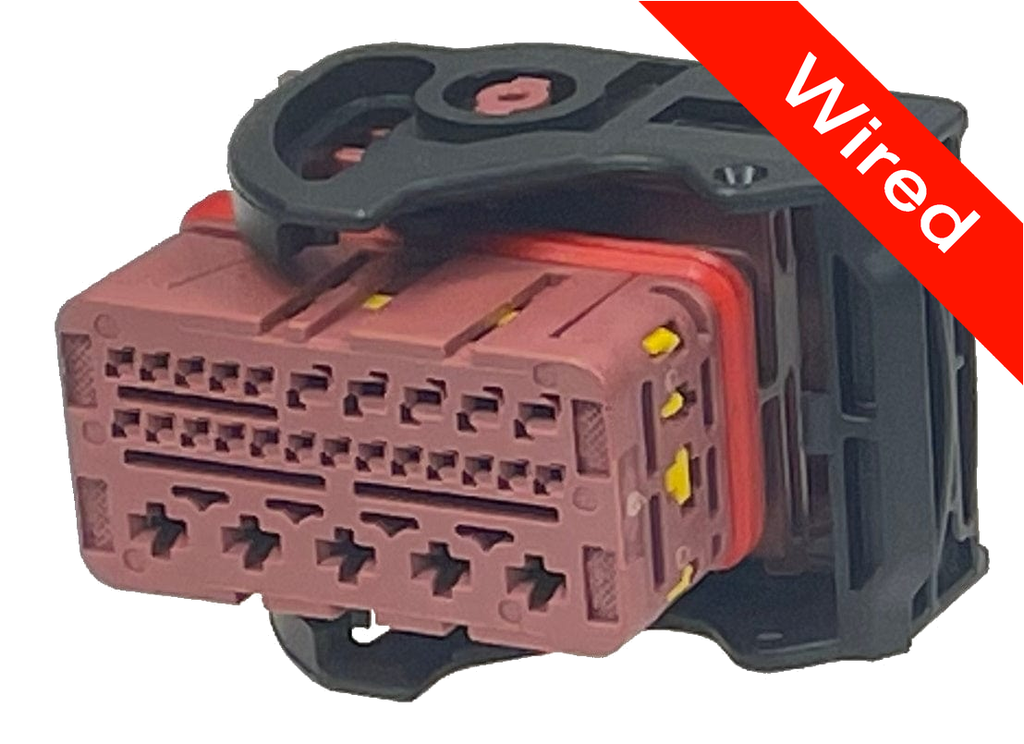 28 Pins Female connector with 10 cm wires | PRCW28-0002-B