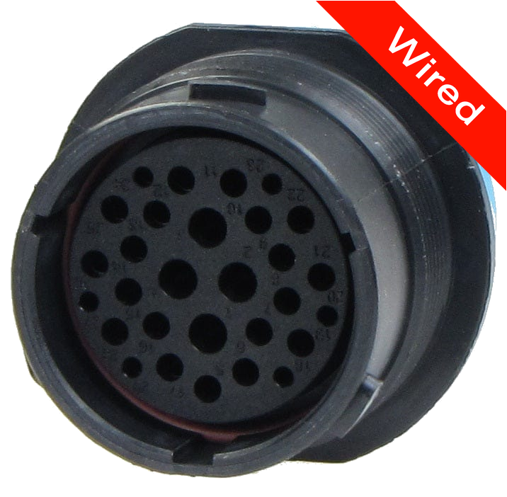 [PRCW29-0001-A] 29 Pin Male connector with 10cm wires | PRCW29-0001-A