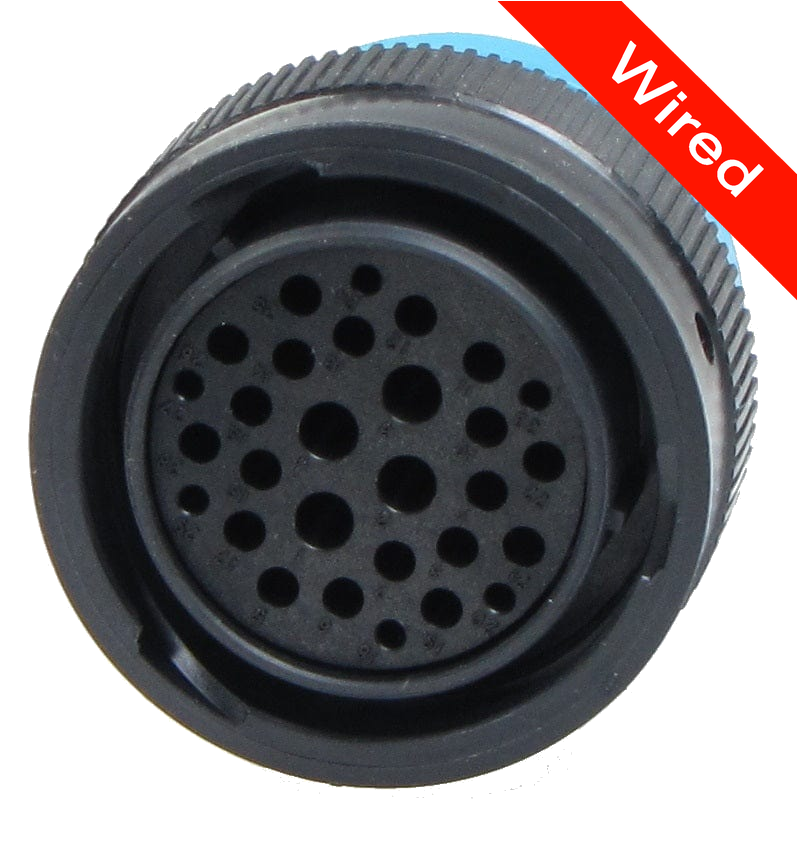 [PRCW29-0001-B] 29 Pin Female connector with 10cm wires | PRCW29-0001-B