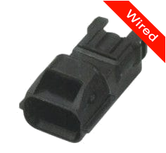 [PRCW3-0001-A] 3 Pin Male connector with 10cm wires | PRCW3-0001-A
