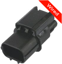 [PRCW3-0003-A] 3 Pin Male connector with 10cm wires PRCW3-0003-A