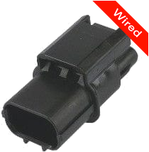 [PRCW3-0003-A] 3 Pins Male connector with 10 cm wires | PRCW3-0003-A