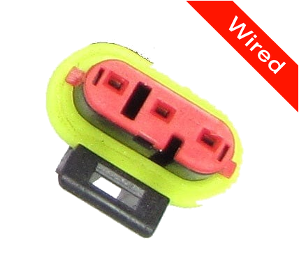 [PRCW3-0004-B] 3 Pins Female connector with 10 cm wires | PRCW3-0004-B